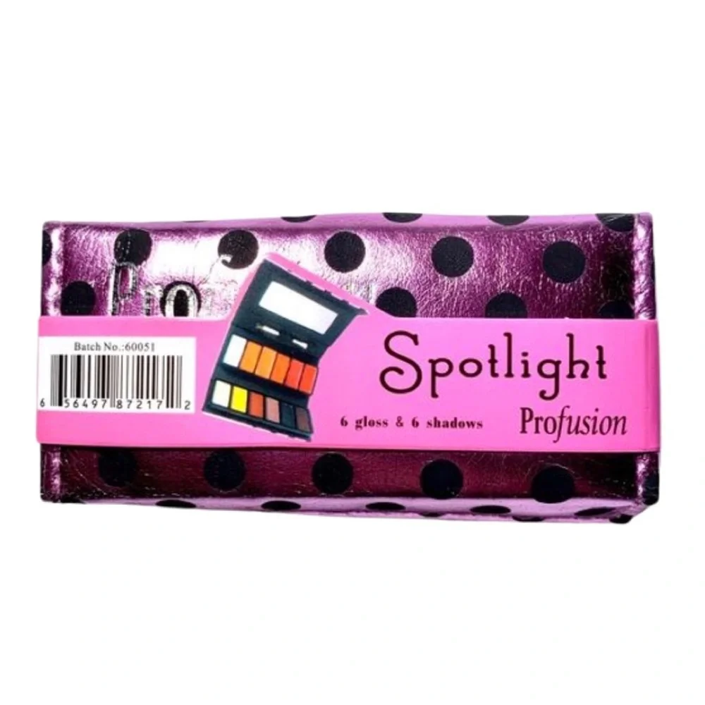 2 Spotlight Eyeshadows & Lipgloss Set NWT